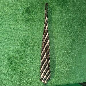 Di Moggio Pure Silk Elegant Black and Gray Men's Tie